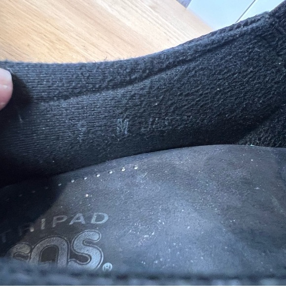 179. NEW SAS Shoes Dream Slip On Loafer Black Snake 9M - Picture 7 of 7